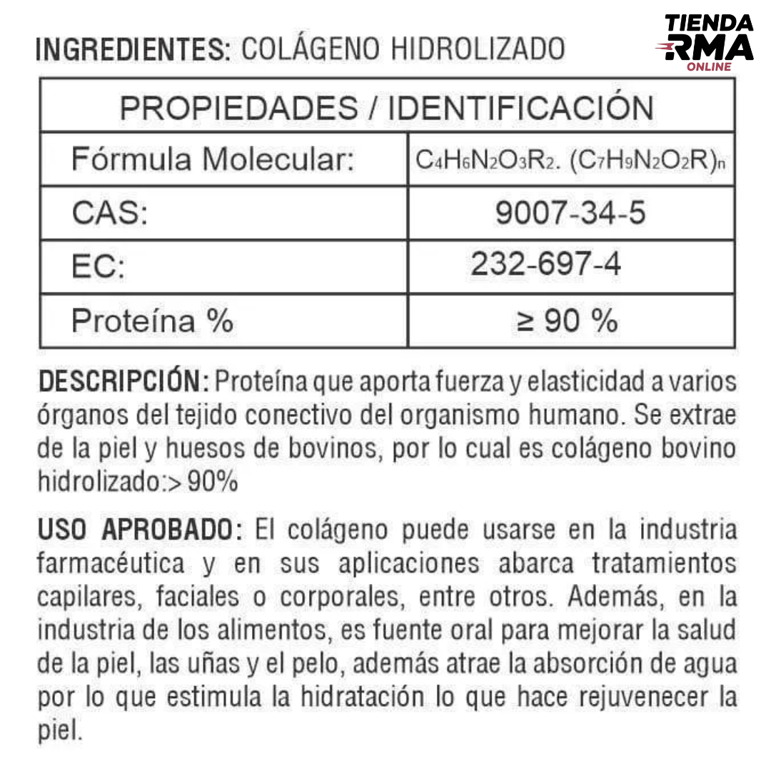 Colageno Hidrolizado X 300 Puro