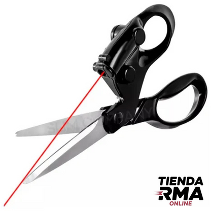 Tijera con guía laser