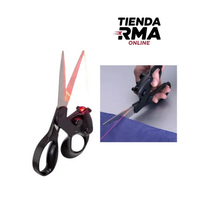 Tijera con guía laser