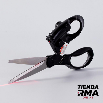 Tijera con guía laser